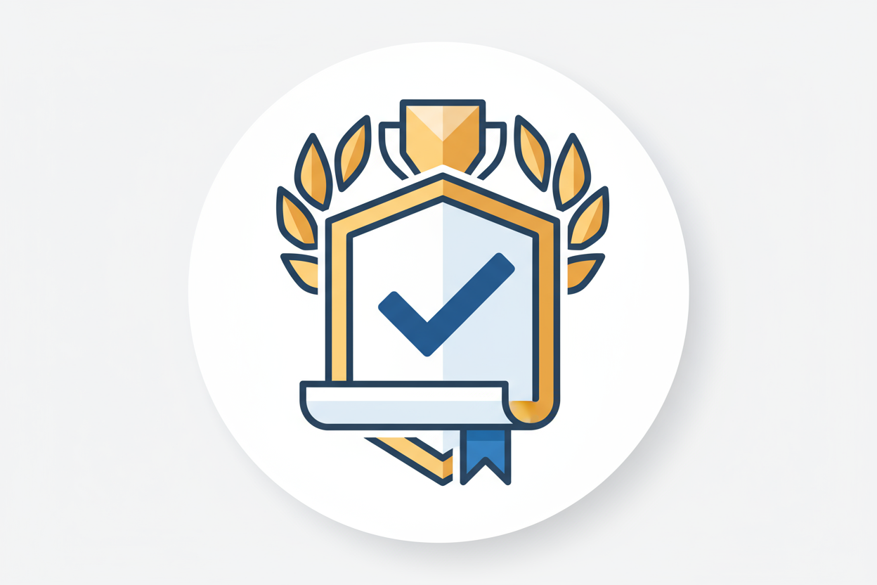 Afbeelding-idee: 🏆 Certificaat / checkmark-icoon